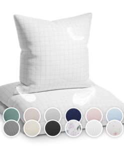 Sleepwise Soft Wonder Bettwäsche-Set für Einzelbett, atmungsaktiv, hypoallergen, maschinenwaschbar, Öko-TEX®, 135 x 200