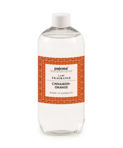 pajoma® Katalytische Duftlampe Nachfüllflasche 500 ml Zimt-Orange | Raumduft Nachfüller - intensiver und hochwertiger Du