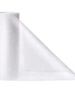 Tischläufer Weiß 30m Rolle, 23cm Breite, Hochzeitstag Dekoration, Verschneidbar, für Alle Größen