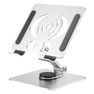Firschoie iPad Ständer Aluminium Faltbar 360 Drehbar für iPad Pro/Air/Mini Silber BJB-01 Firschoie Aluminium Faltbarer T