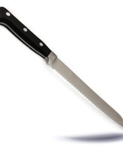Kerafactum extra scharfes Brotmesser | Brotsäge mit Wellenschliff für Profis | Spülmaschinen geeignet Bread Knife für Ho