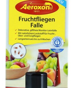 Aeroxon Fruchtfliegen-Falle - Efficient und umweltfreundlich für die Schutz von Obstbäumen im Garten | Aeroxon 1-teilig