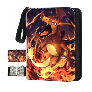 Karten Sammelalbum 50 Seiten 400 Taschen Wasserabweisendes PU Leder Geschenk Jungen Mädchen Weihnachten Kindertag Geburt