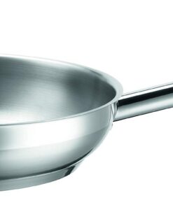 Professionelle Bratpfanne I 926107, Edelstahl 18/10, 24 cm - Hochwertig für Küchenprofi und Amateureleys