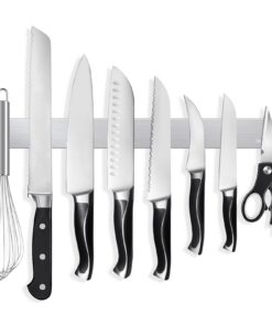 SMART&COOL Magnetleiste Messer - Magnet Messerleiste Edelstahl 40cm Selbstklebend - Praktisch für Küchen- und Werkzeugsp