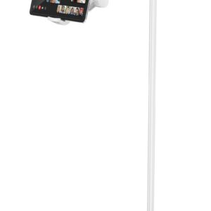 AboveTEK Tablet-Bodenständer für iPad, stilvoller Verstellbarer Halterung, kompatibel mit 4,7"-13,5" Geräte, perfekt für