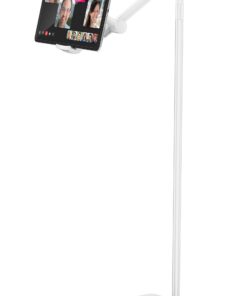 AboveTEK Tablet-Bodenständer für iPad, stilvoller Verstellbarer Halterung, kompatibel mit 4,7"-13,5" Geräte, perfekt für