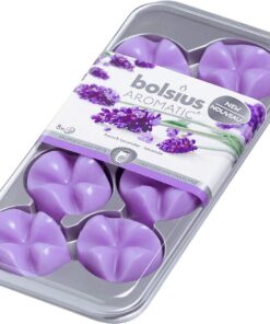Bolsius Creations Französicher Lavendel Aroma Wachs Blätter - Duftwachs Aroma Melts für Einrichtungen & Zuhause