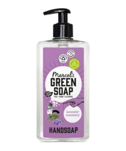 Marcel's Green Soap Flüssigseife Lavendel & Rosmarin - Umweltfreundlich, Vegan, 97% biodegradierbar - 500 ml