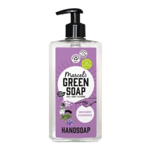 Marcel's Green Soap Flüssigseife Lavendel & Rosmarin - Umweltfreundlich, Vegan, 97% biodegradierbar - 500 ml