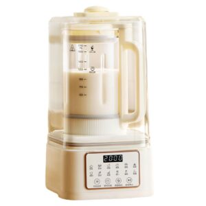 Milchbereiter auf Pflanzenbasis, 1750 ml, mit Warmhalte und Selbstreinigung – Sojamilchbereiter, Nussmilchbereiter, auto