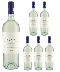 Scaia Bianca IGT 2024 - Weißwein aus Venetien - 6 x 0,75 l - Cuvée aus Garganega & Chardonnay - inklusive Vinizia Weinau