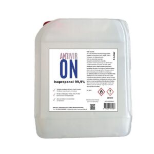 99,9% Isopropanol Isopropylalkohol IPA 5 Liter Entfetter Antiviron Nagellackentferner
