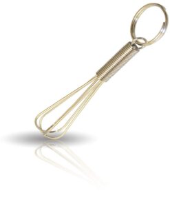 Kerafactum Mini Schneebesen als Geschenkidee rostfreier Edelstahl Whisk 8 cm Kerafactum Mini Schneebesen für Handschne