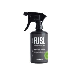 FUSL Fett- und Schmutzlöser, Bio-Reiniger Konzentrat, perfect für Grill- und Backofen, 500ml Sprayflasche | FUSL Bio-Re