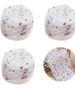 3 Pack Dickes Häkelgarn für Handstrickprojekte(Flauschiges Acryl zum Herstellen von Schals)