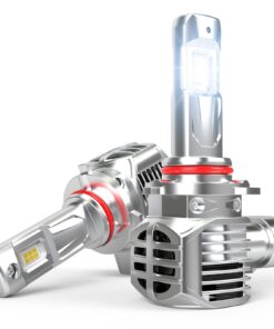 OUSHI Halogen Glühbirne 24000LM, 600% Helligkeit für Scheinwerfer, 6000K Weiß, 2 Stück