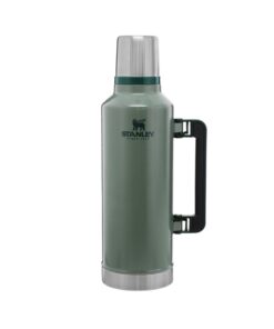 Stanley 1913 Classic Legendary - Edelstahl Thermoskanne Hält 48 Std. Heiß Oder Kalt - 2,3L Hammertone Grün - BPA-Frei -