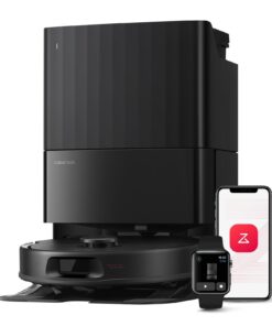 Roborock Qrevo Serie Schwarz 8000Pa Anti-Verfilzungs-Seitenbürste All-in-One Dock