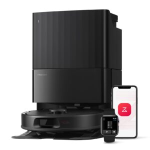 Roborock Qrevo Serie Schwarz 8000Pa Anti-Verfilzungs-Seitenbürste All-in-One Dock