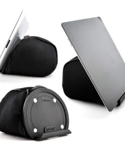 Dockem iProp Universal Bed and Lap Tablet Stand - Weicher, verstellbarer Sitzsack mit Silikonablage für iPads, Tablets,
