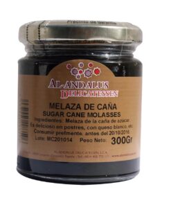 Spanische Zuckerrohrmelasse 300 g - Kostenlose Versandkosten + Süßes Bio-Produkt für Gesundheit und Energie + Ideal für