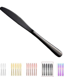 Kyraton Menümesser Edelstahl 9 Zoll Steakmesser-Set spülmaschinenfest
