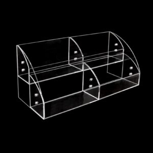 Transparenter Acryl-Ständer 3 Etage, Büroorganizer für Cupcakes und Desserts | Transparent Acryl Ständer 1-3 Etagen, Ma