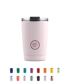 Cool Bottles - Thermobecher aus Edelstahl - Fleckabweisend - Luftdichter Deckel - 10 Stunden Kalte Getränke - 5 Stunden