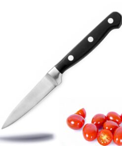 Kerafactum Küchenmesser Edelstahl scharfe Klinge Officemesser 9 cm