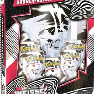 Pokémon KP10,5 Ordner-Kollektion - Weiße Flammen [Deutsch] – Für Sammler | 5 Booster + 9-Pocket-Album im Reshiram-Design