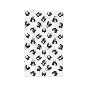 Riesige Pandas Handtücher für Badezimmer - Mikrofaser, saugfähiges Handtuch, 40,6 x 69,8 cm - für Bad, Strand, Hand, Ges