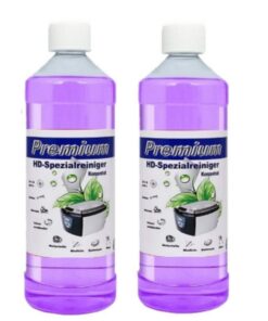 Premium Ultraschallreiniger Konzentrat 2 x 1 Liter - Optimale Brillenreinigung für Professionelle und Hobbyisten | Prem