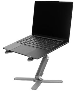 **Ergonomischer MacBook- und Ipad- Ständer aus Aluminium – 360°-Drehbar – fürreich, tragbar und höchstensverstellbar (G