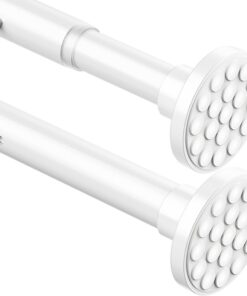 Aiitomg Teleskopstange Extra Lange ohne Bohren für Badezimmer und Schlafzimmer - Weiss (350-405CM Φ32mm) Aiitomg Auszi
