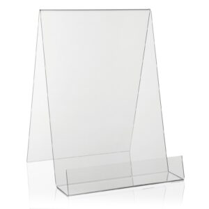 Buchständer A4 DIN(original PLEXIGLAS®) Als Warenträger und Schrägsteller für Leseratten