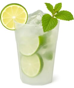 Silverkitchen 100x Cocktailbecher Set - Für Partys und Feiern, Spülmaschinenfest, 0,3 Liter, Transparent Klar, Made in G