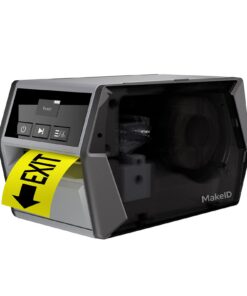 Makeid D50 Etikettendrucker | Automatischer Cutter & 2600 mAh Akku | Robust für den Arbeitsplatz | 5 cm x 8 m Etiketten