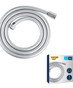 GROHE Vitalioflex Metallbrauseschlauch - robust für jede Anwendung, chromatisch glänzend, 1750 mm, hochwertig. | GROHE