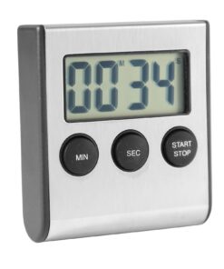 Digitaler Küchentimer mit Magnet - Küchenwecker Stoppuhr Eieruhr für Küche