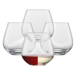SCHOTT ZWIESEL Forté Weinbecher, Tumbler senza Stiel fürVarious Weine, aus spülmaschinenfester Tritan-Kristall, Made in