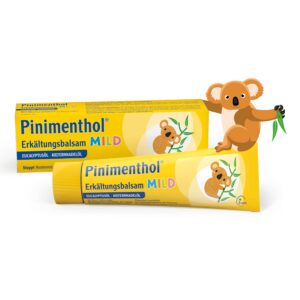 Pinimenthol Erkältungsbalsam mild Kinder | 20g | Eucalyptusöl zum Einreiben o. Inhalieren | pflanzlich | stoppt Hustenre