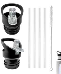2er Set Ersatzdeckel Trinkflasche 45mm - für Sportverschluss Wasserflaschen Standflaschen