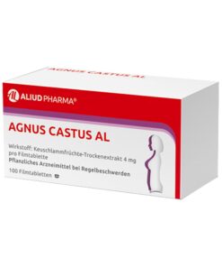 ALIUD PHARMA Agnus Castus: Regelblutungsrhythmusstörungen supported, 100 Filmtabletten