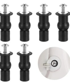 BOHUIZ 6 Set WC Sitz Befestigung Schrauben für Toilettendeckel - Ideal für Melanie und Max -Badewohnzimmer-Reparatur