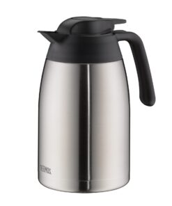 THERMOS THV 1,50l Edelstahl Kaffeekanne, 12h heiß/24h kalt, absolut dicht, spülmaschinenfest