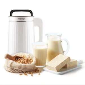 Maxxo Sojamilchmaker MM01 - Vegane Suppenbereiter für Sojamilch Hafermilch Nussmilch USAPopular