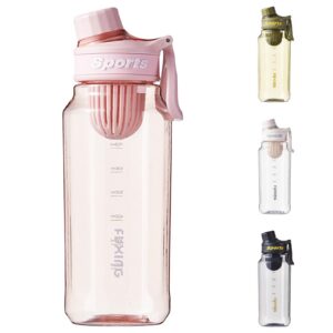 Greyoe Hochwertiger Protein Shaker Wasserflasche, für Fitness Athleten, Outdoor und täglicher Gebrauch