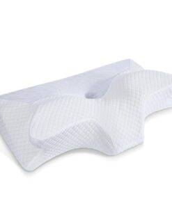 HOMCA Orthopädisches Memory Foam Nackenstützkissen für HWS – Ergonomisch für Rücken-, Seiten- und Bauchschläfer, 70x40x8