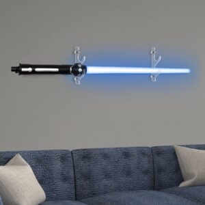 Katana Lichtschwert Wandhalterung Klares Plexiglas Display Rack 2-Tier